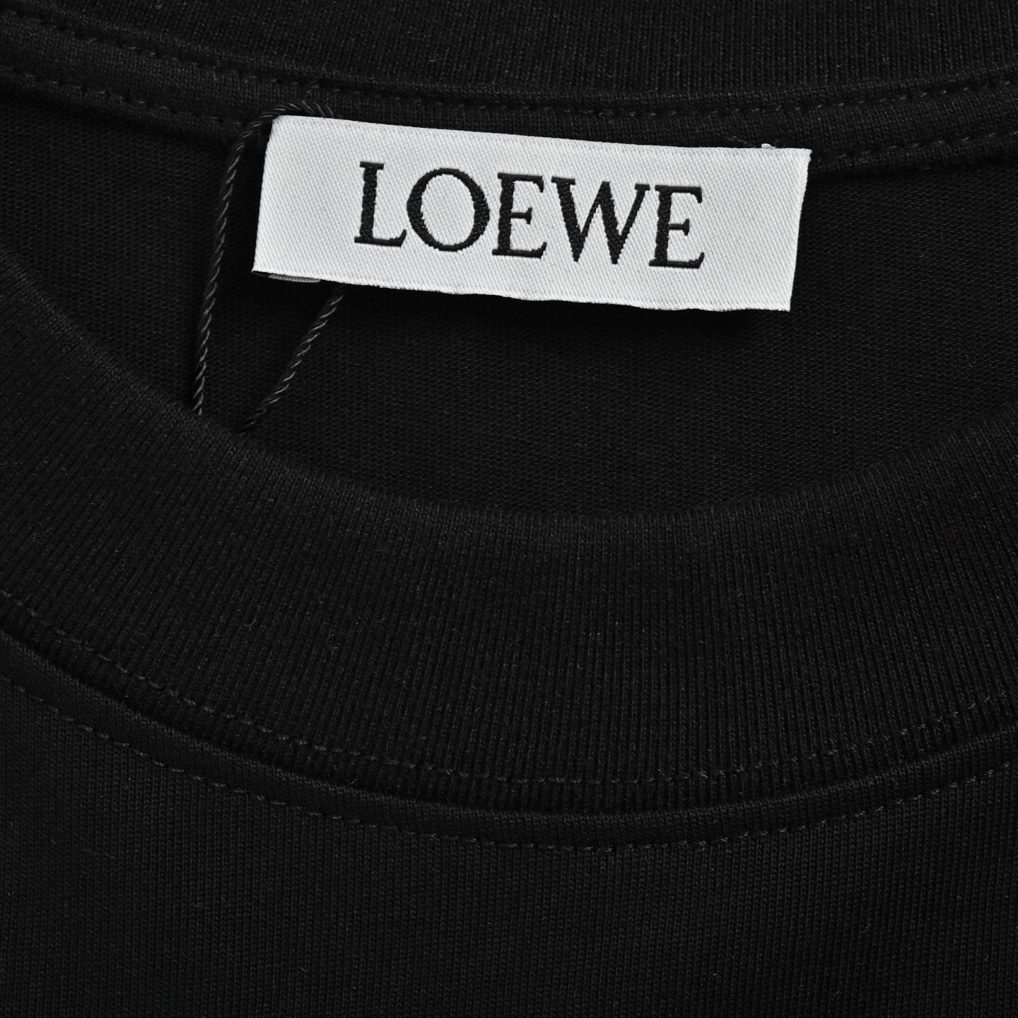 Loewe 25ss colorful embroidered logo short sleeve