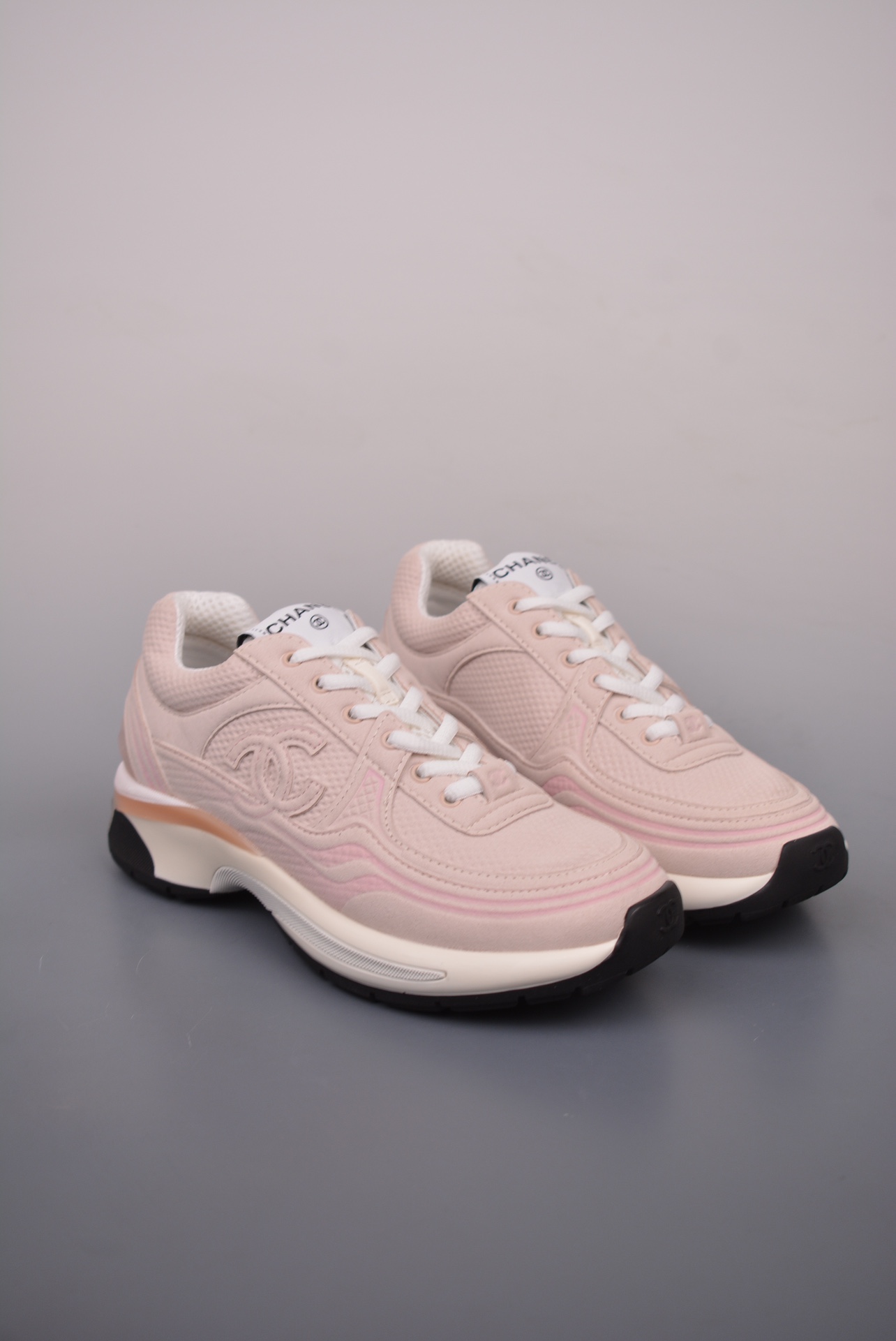 Chanel Cruise Logo Casual Low pink
