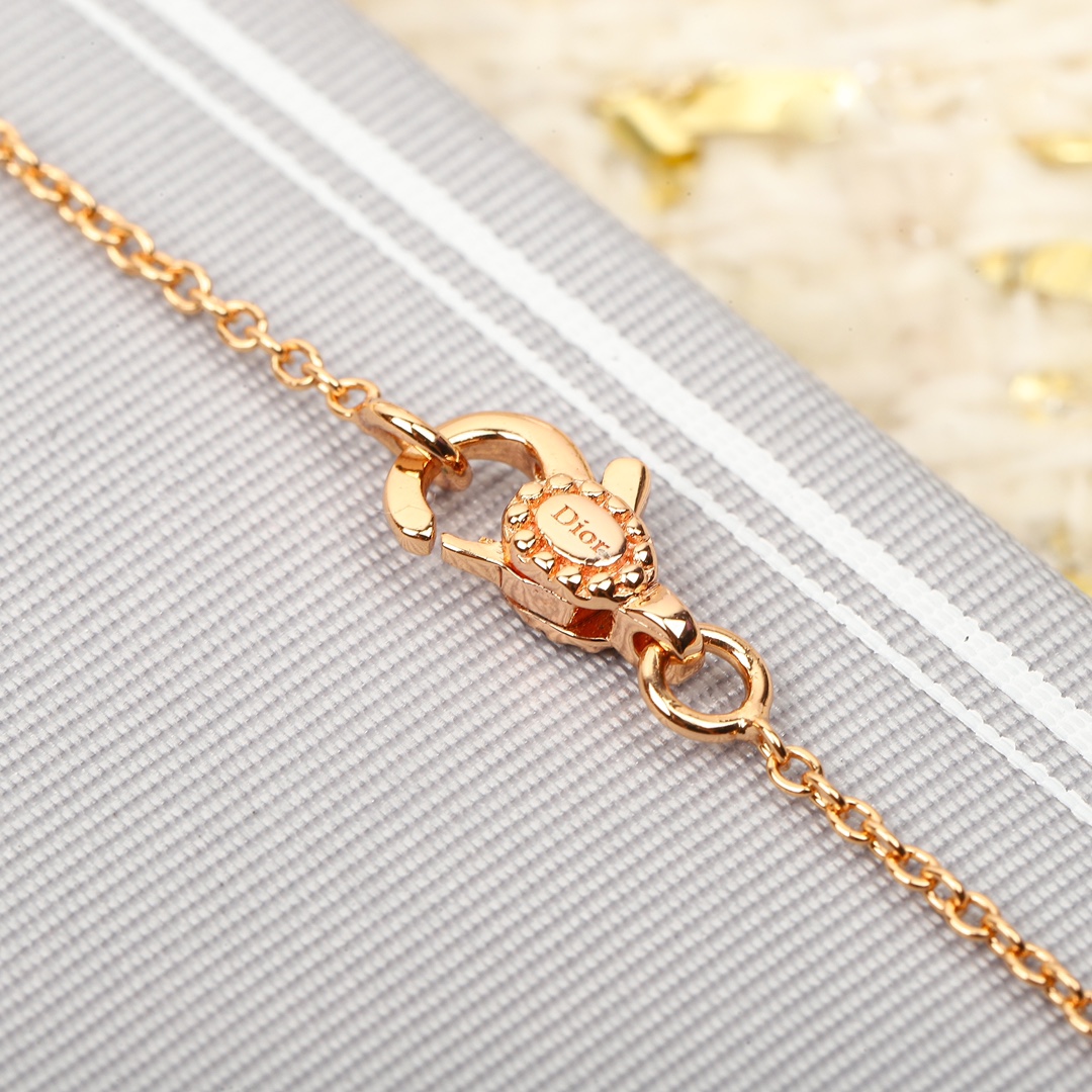Dior Rose Necklace