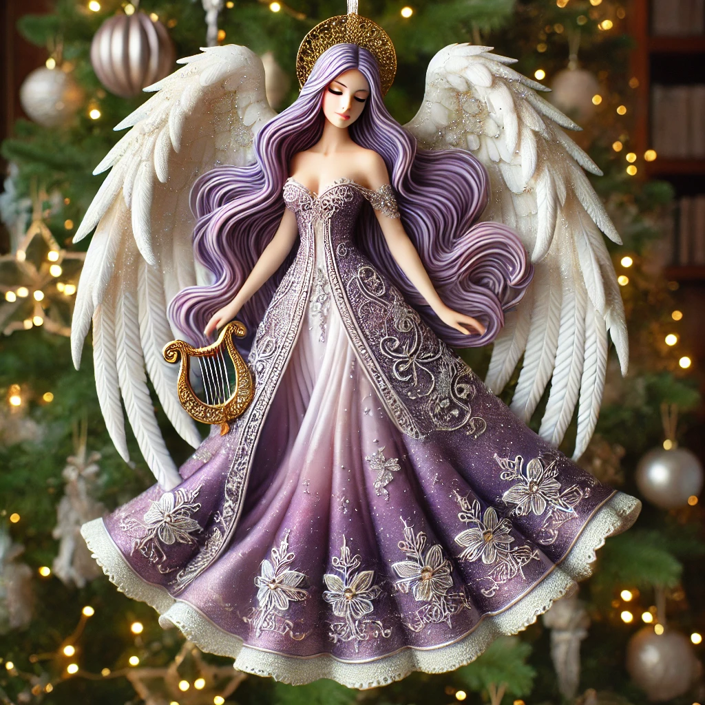 Angel Xmas Tree Ornament