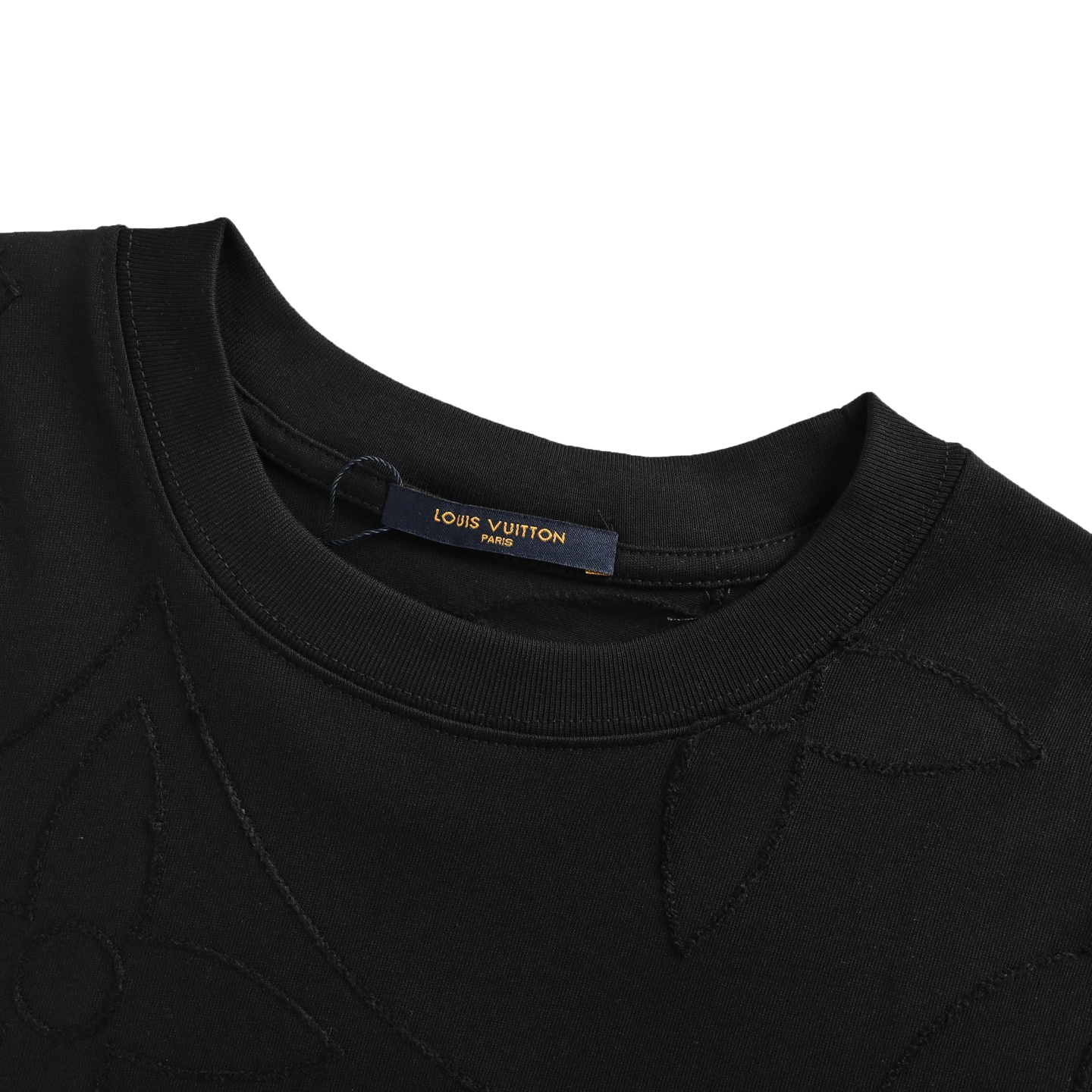 Louis Vuitton 25ss all-over monogram embroidered short sleeves