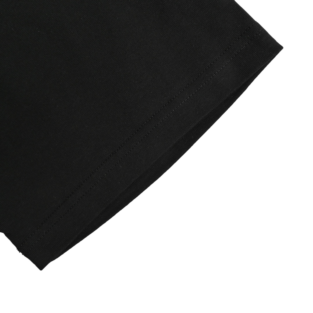 Prada 24ss pocket embroidered triangle logo short sleeve