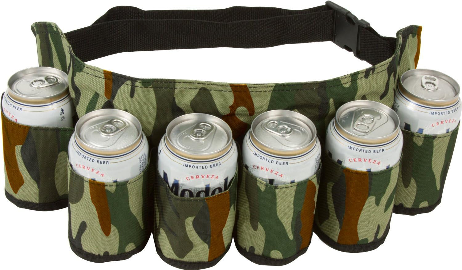🔥Buy More Save More🔥Adjustable Beer & Soda Can,BBQ Bottle Holster Belt 6 Pack-Buy 2 Free Shipping
