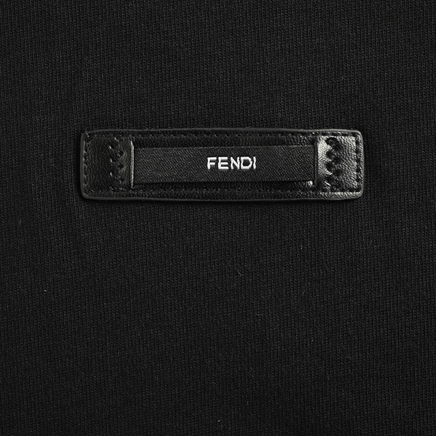 Fendi 25ss rubber logo webbing short sleeves