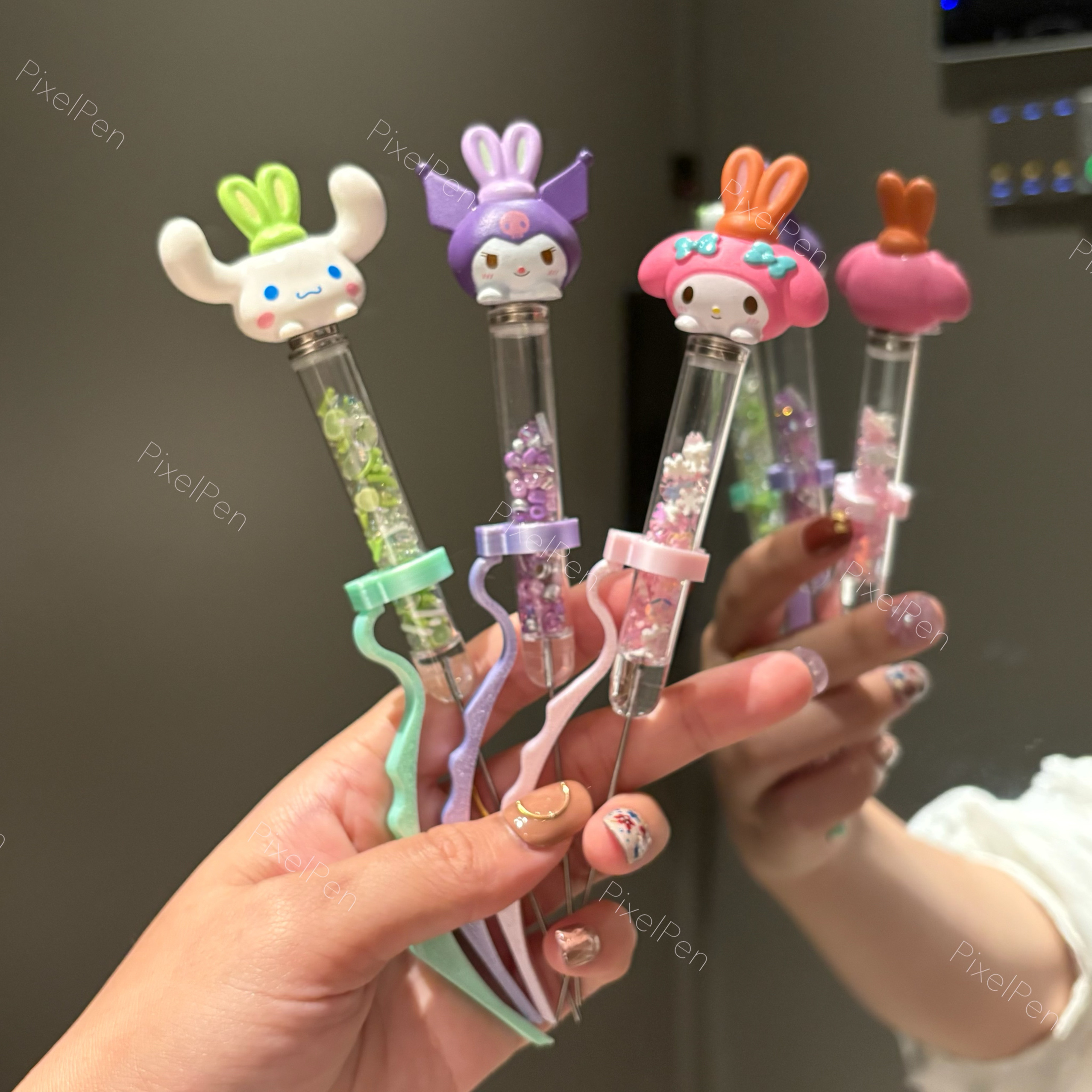 PixelPen Magnetic Grip Piecing Bean Pen Tool 2.6mm for small beans | Rabbit Ear Series
