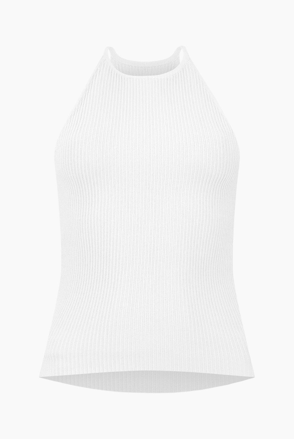 Slim Top Halter Rib