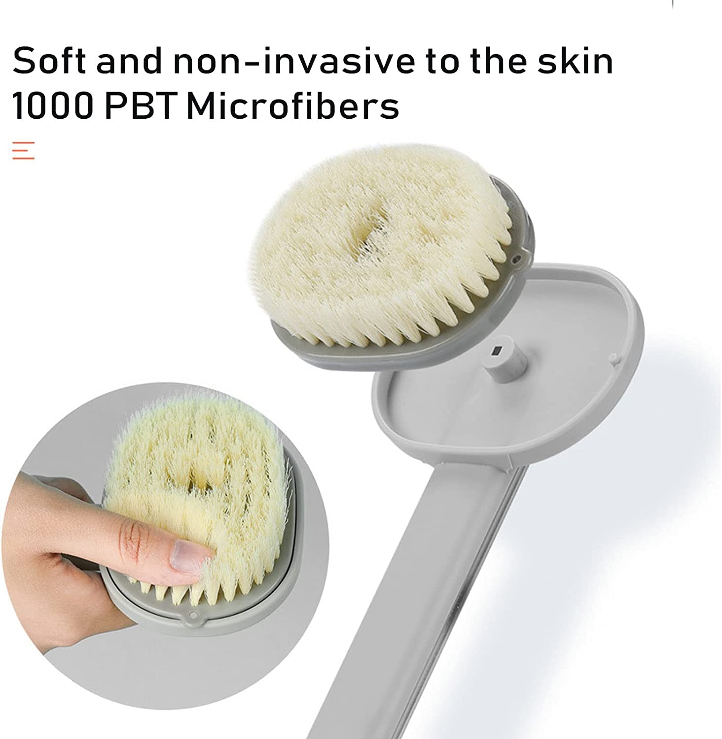 (💥Last Day Promotions-50% OFF)--Long Handle Bath Massage Cleaning Brush-BUY 3 GET 20% OFF & FREE SHIPPING