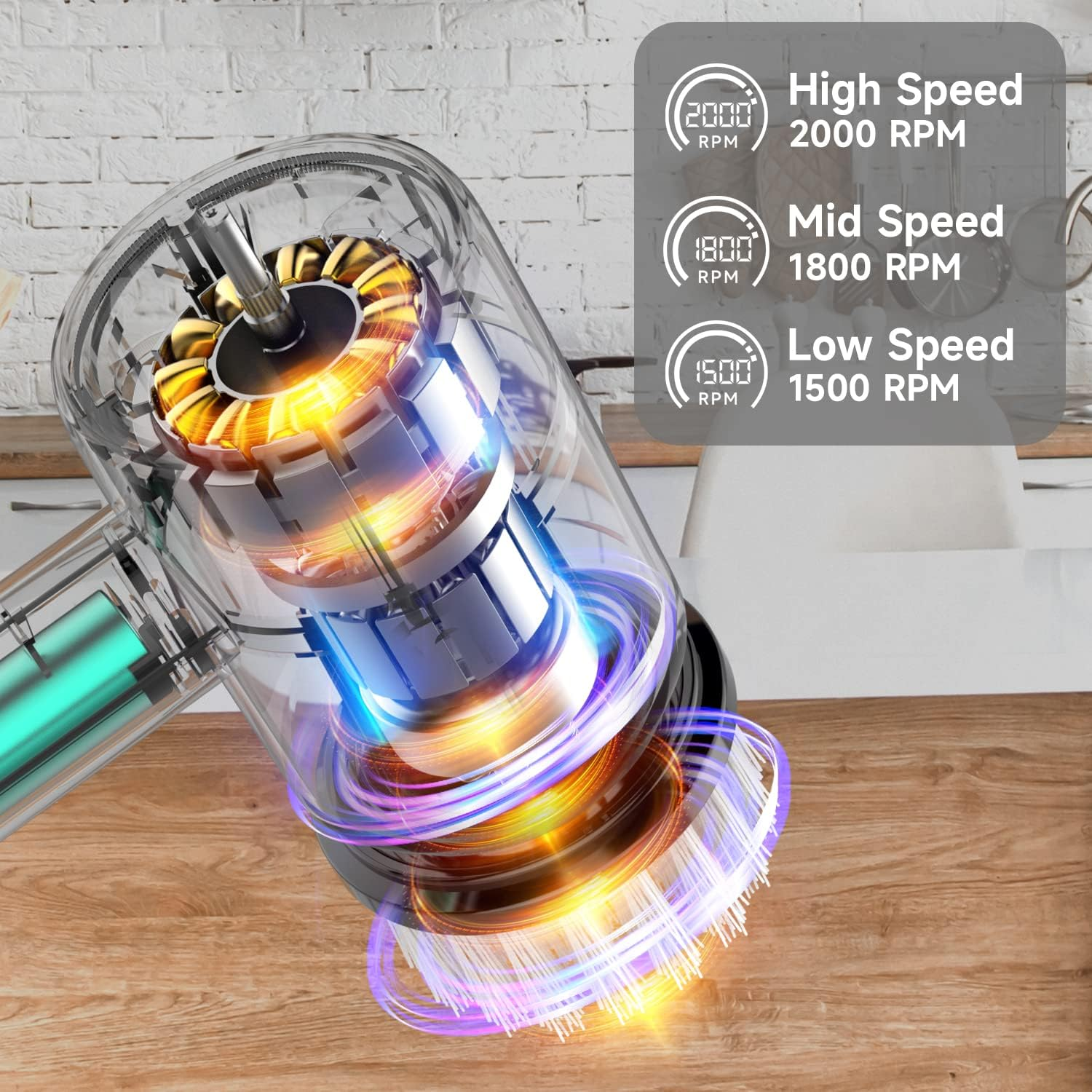 White Electric Spin Scrubber