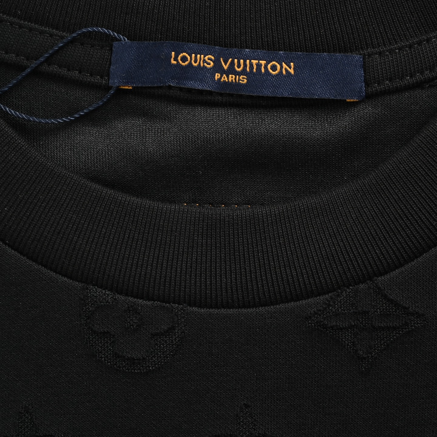 Louis Vuitton 25ss all-over devoré short-sleeve