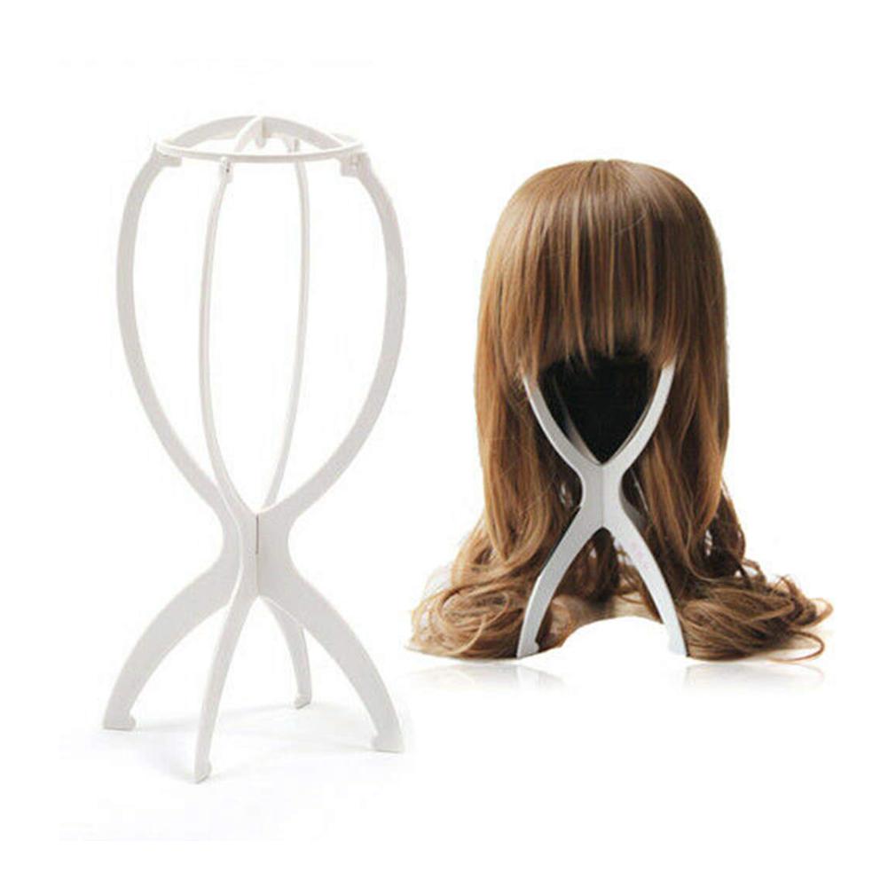 LUNA Durable Collapsible Plastic Wig Drying Stand
