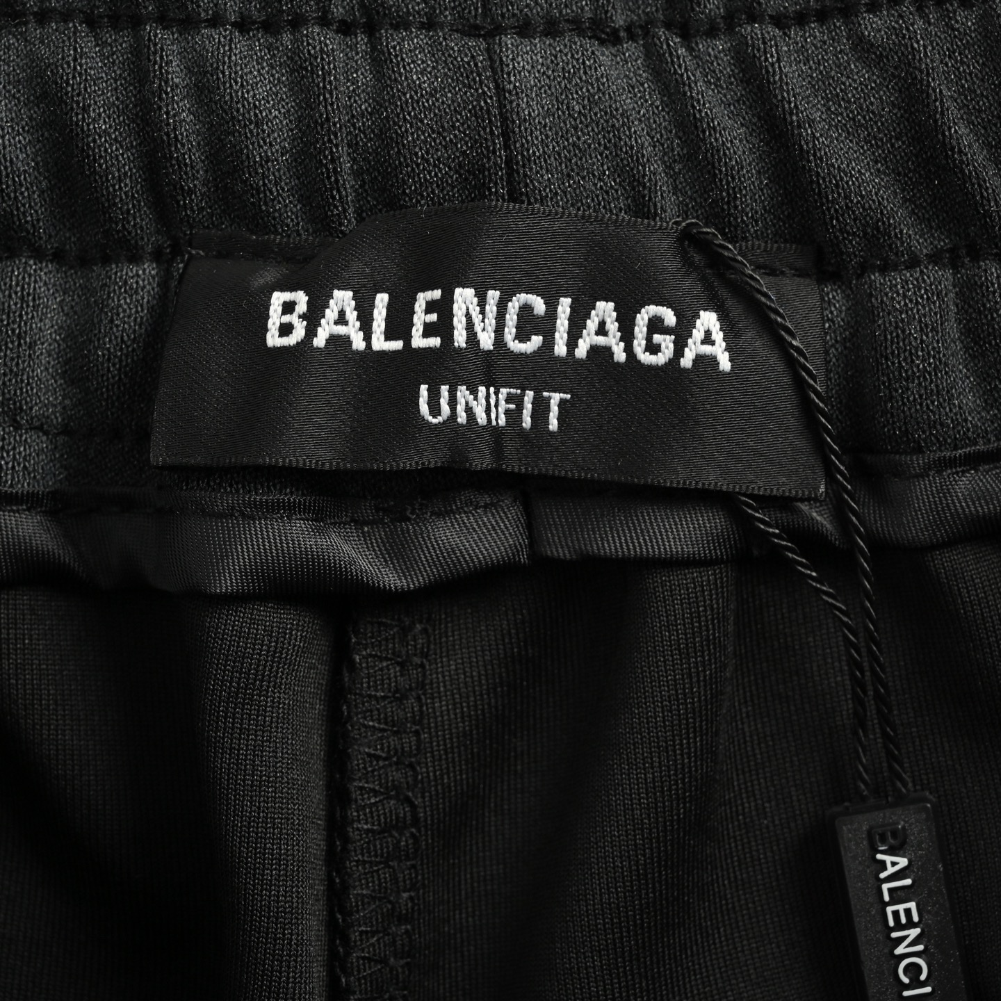 Balenciaga Washed Logo Lettering Shorts