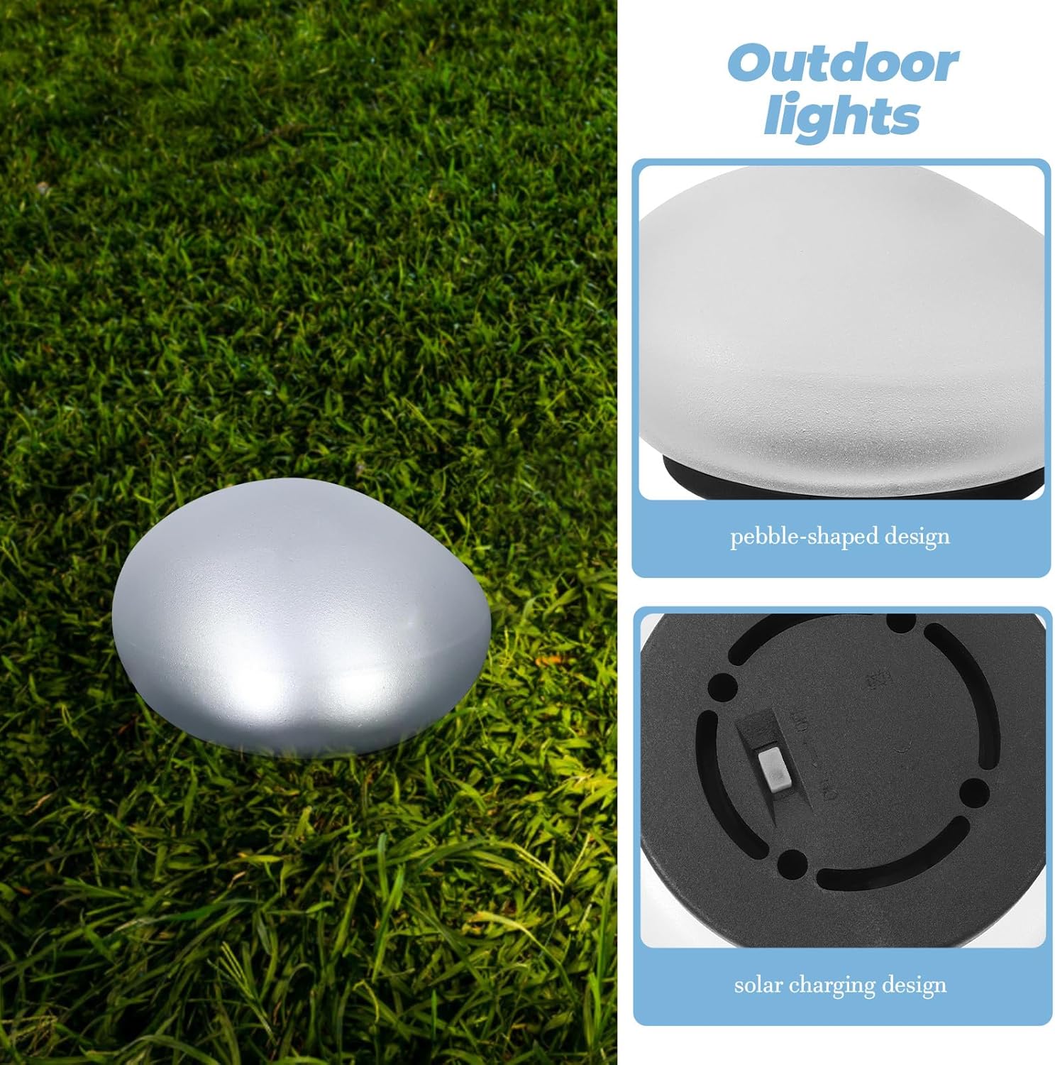 🔥On Sale🔥Solar Powered Stone Garden Light-BUY 3 FREE SHIPPING