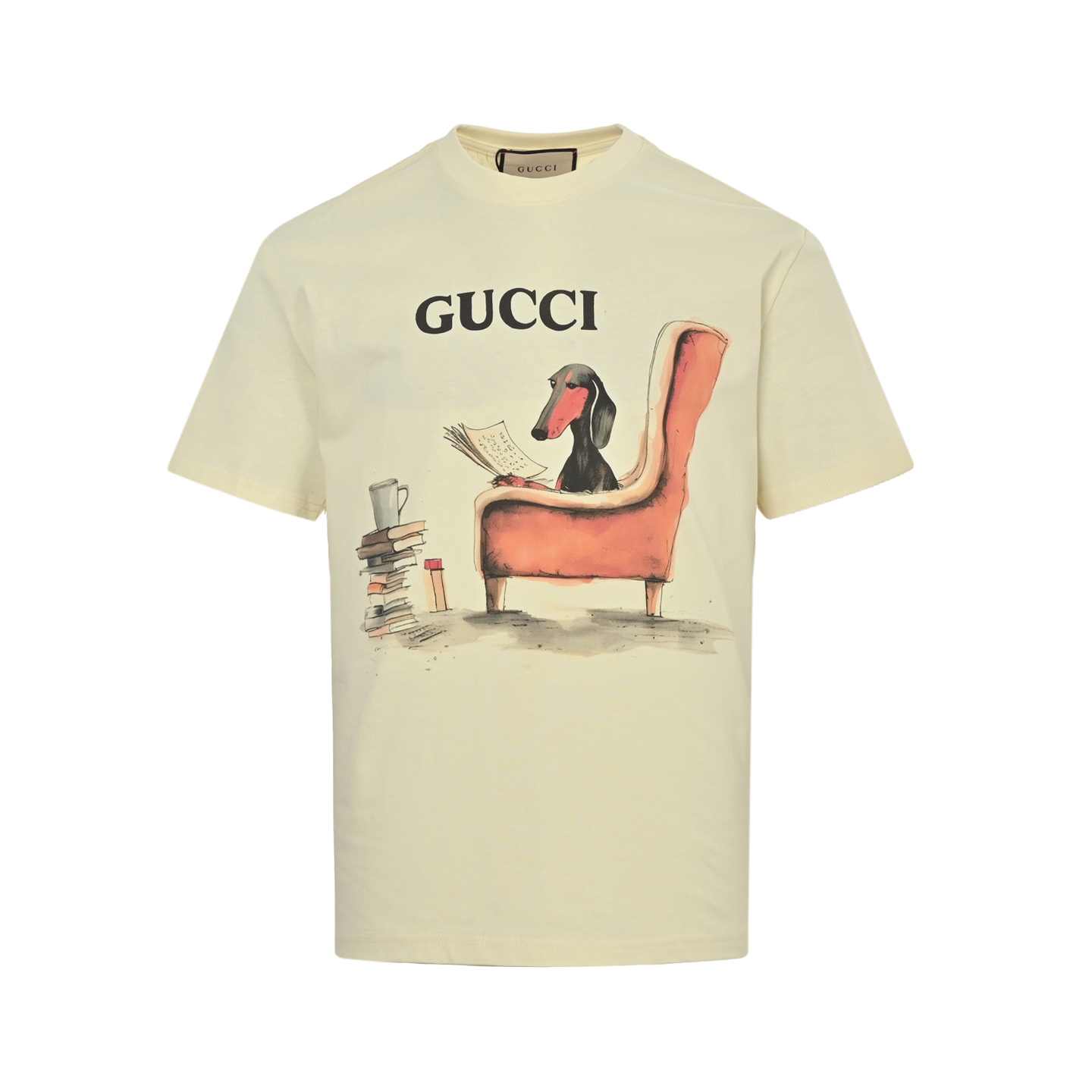 Gucci 25ss funny cartoon series printed short sleeves