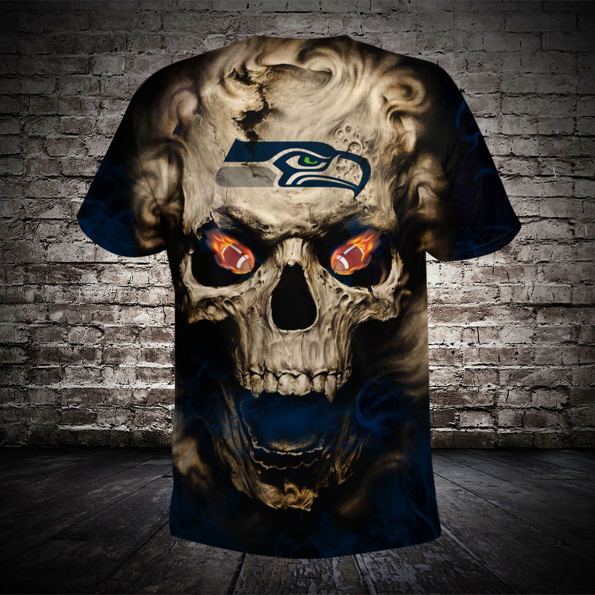 SEATTLE SEAHAWKS 3D HOODIE