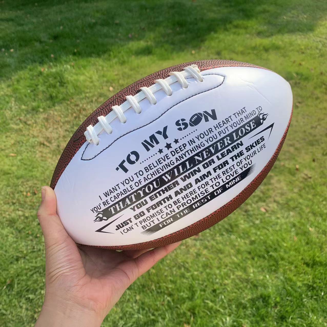 🌲Early Christmas Sale 49% OFF🌲To My Son/GrandSon - You Will Never Lose - American Football