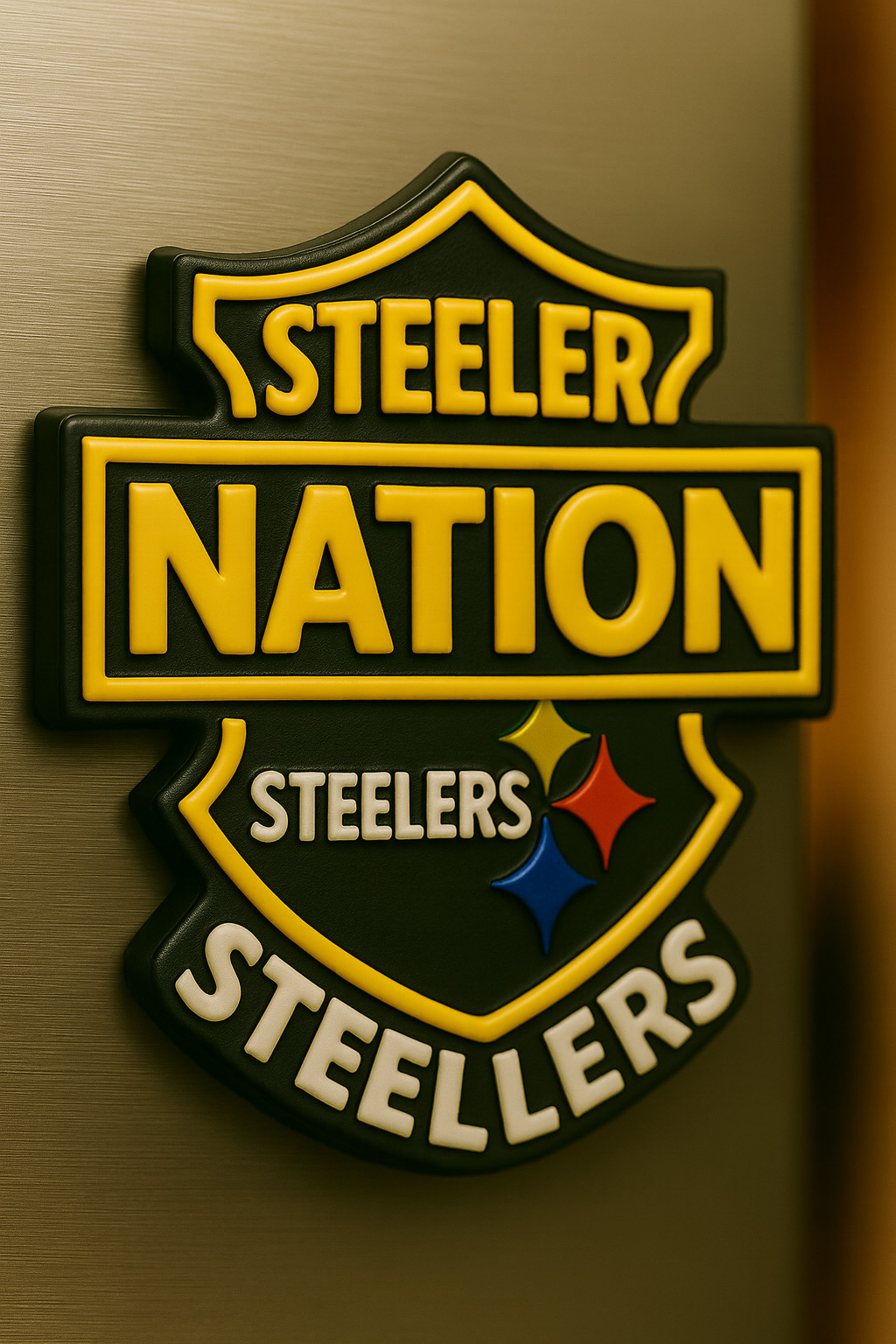 The Terrible Towel 50th Anniversary magnet