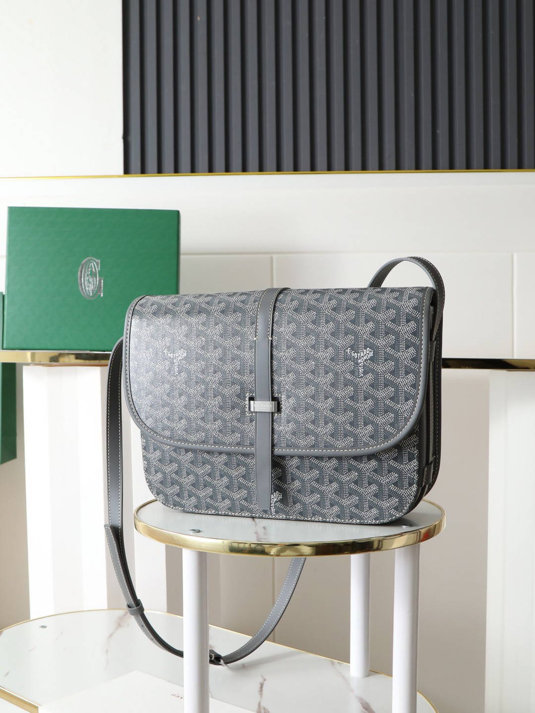 Goyard belvedère shoulder bag 244