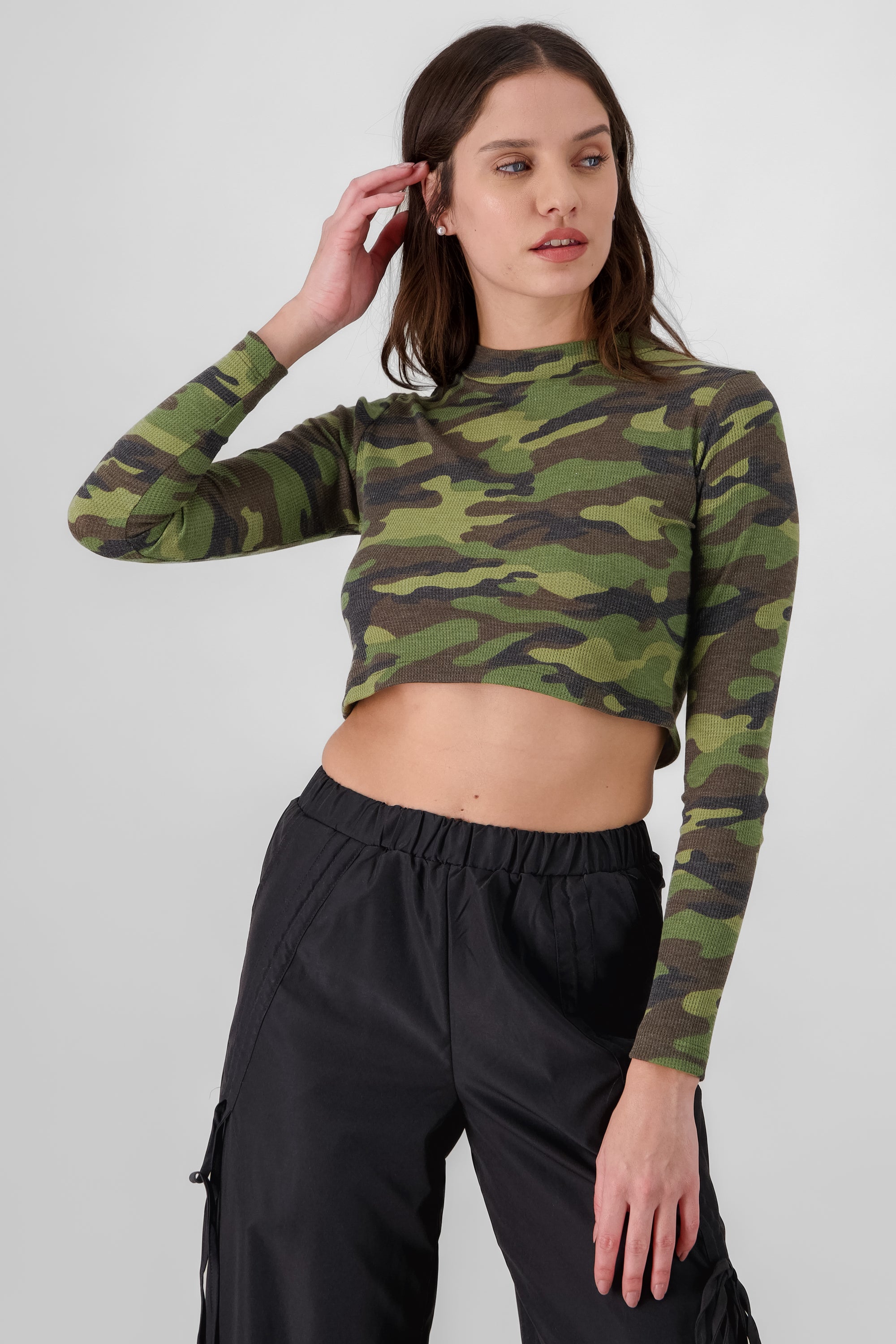 Long Sleeve Military Top