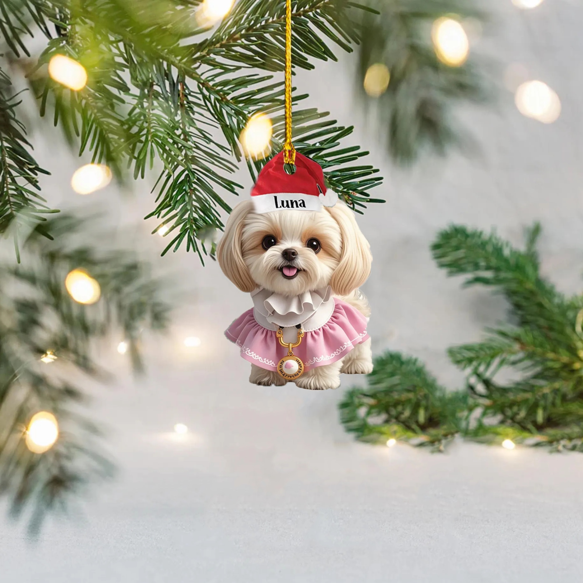 【🎄 Early Christmas Sale 40% OFF】🐾 Personalized Cat Christmas Ornament