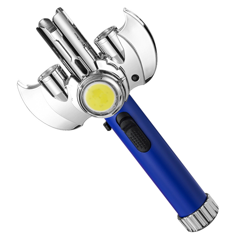 🔥Last Day 50% OFF🔥Multi-functional COB Lighting High Temperature Flamethrower Gun Windproof Direct Lighter