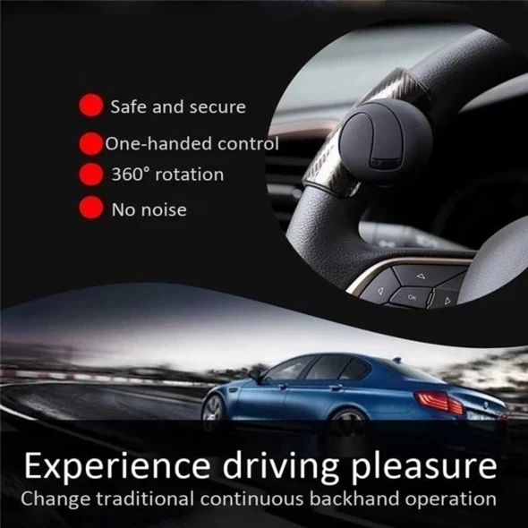 🎉Winter Sale 30% OFF - Universal 360° Steering Wheel Booster Knob