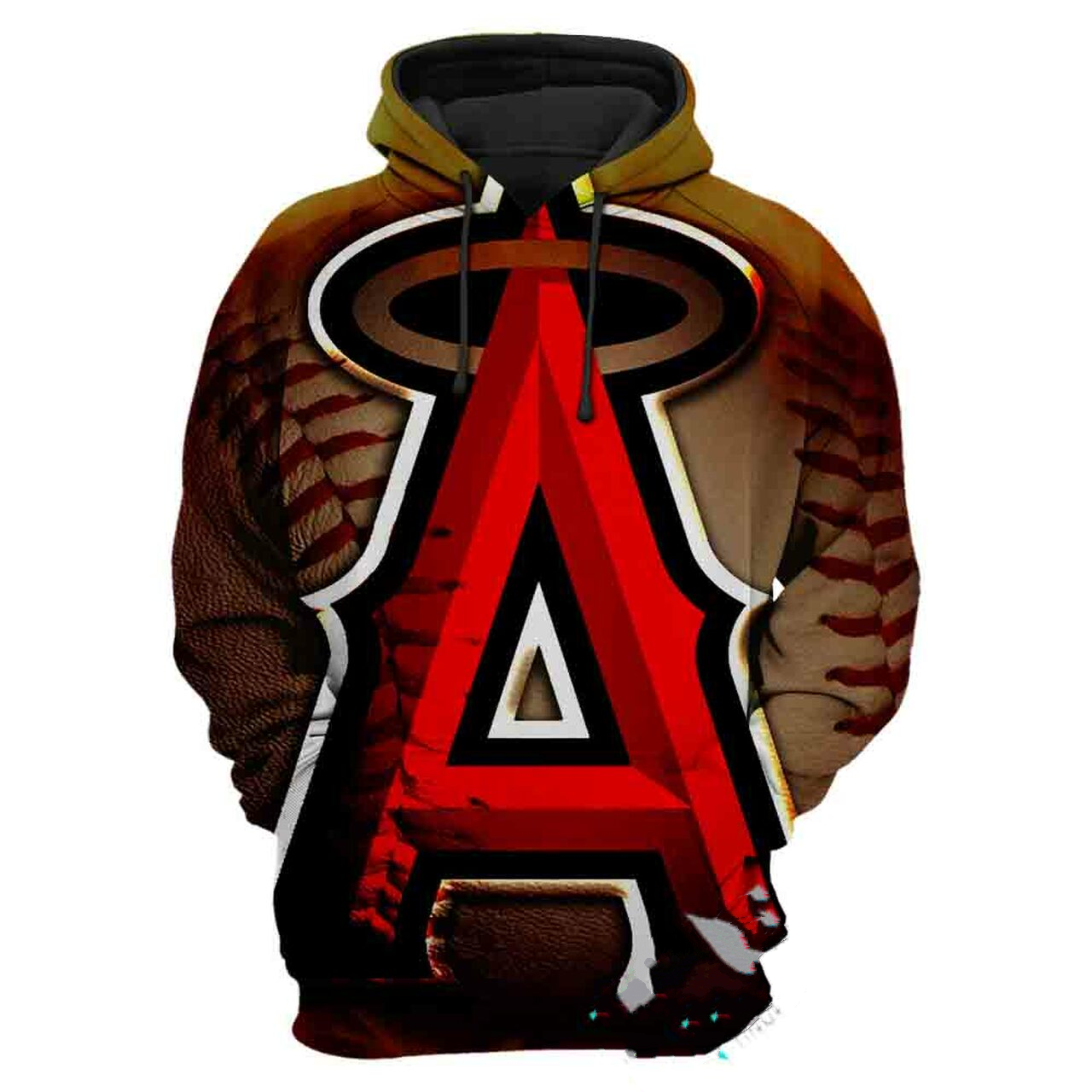 LOS ANGELES ANGELS 3D CASUAL HOODIE 102