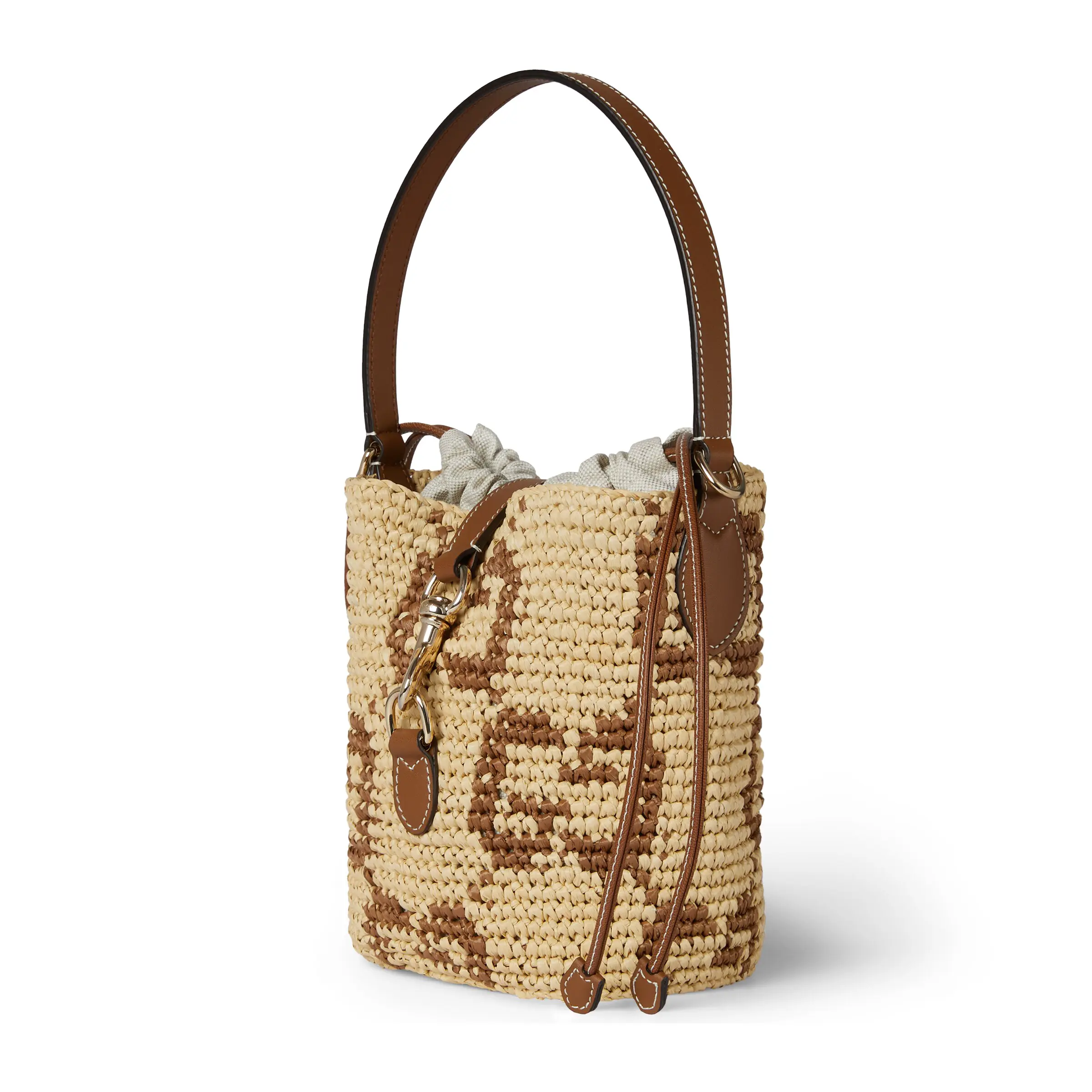 Gucci Woven Mini Bucket Bag8162849AAGL8782