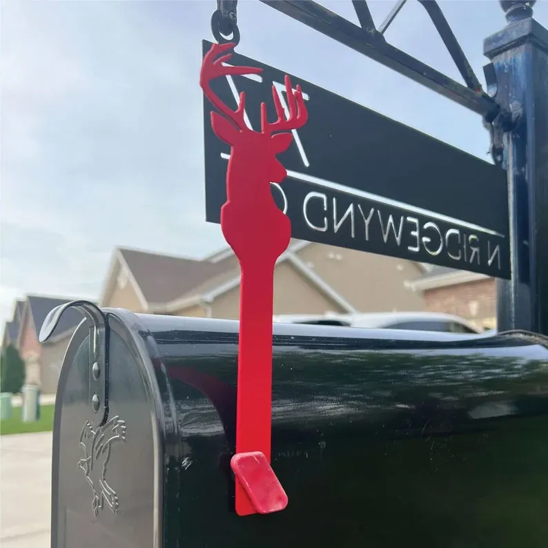 Bigfoot Mailbox Flag