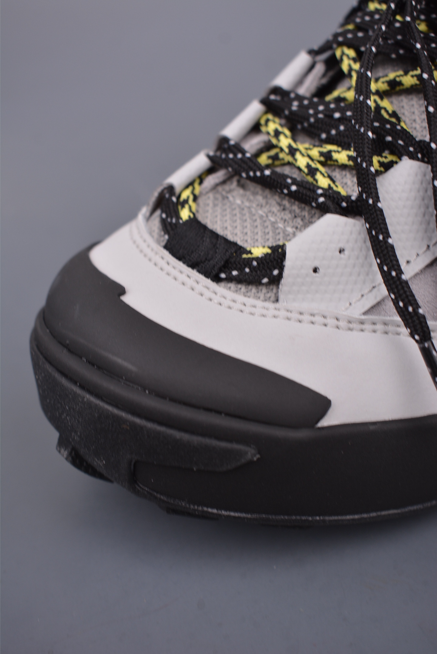Sacai x NIKE Zegama Dome SP running shoes grey, black and yellow double hook HQ8618-003