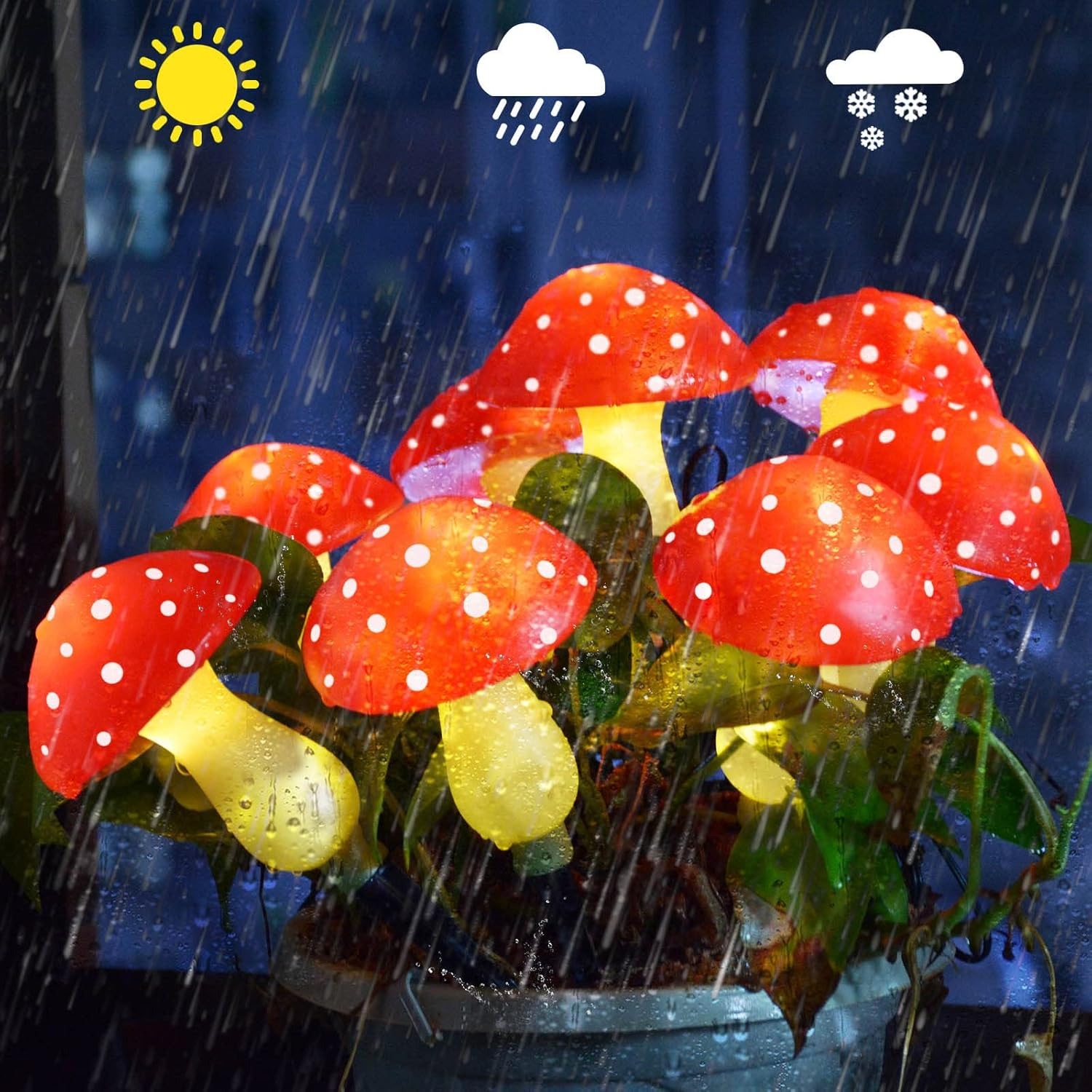 💥ON SALE💥Outdoor Lamp Solar Mushroom Light