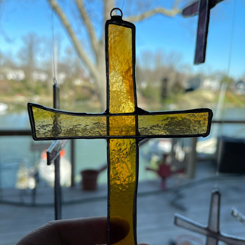 Stained Glass Cross