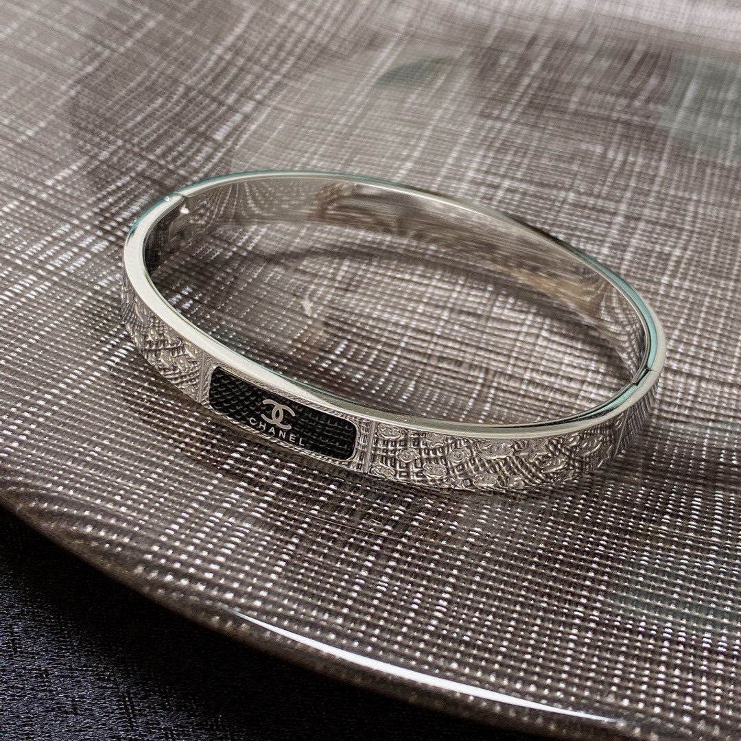 Chanel silver bracelet