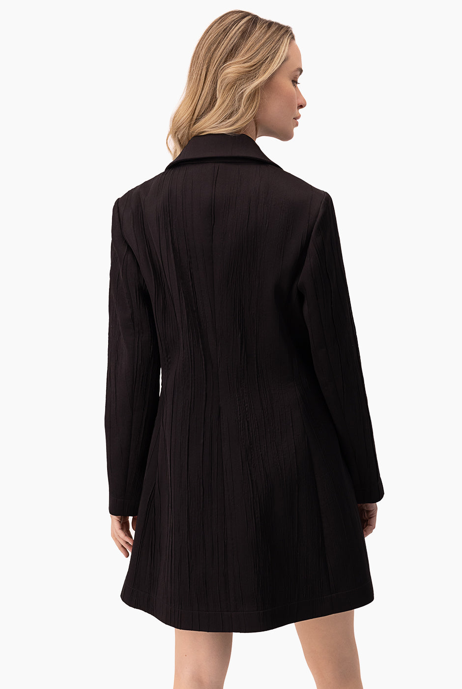 Trench largo color negro