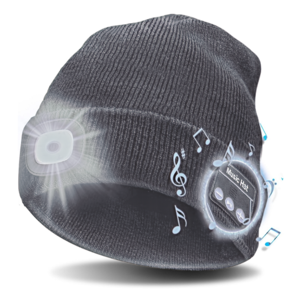 🔥CHRISTMAS ON SALE🔥Bluetooth Hat with LED Lamp - Cool Gadgets For Men