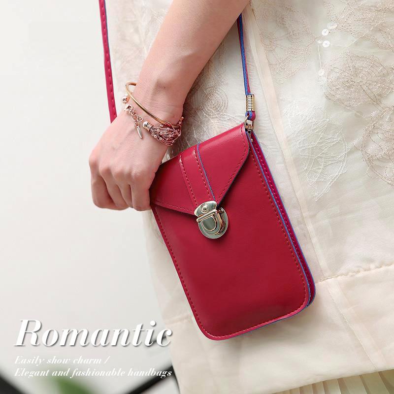 Last Day Promotion save 50%-Touchable Leather Wallet✨(Buy 2 Get 1 Free Now! Mobile Phone Bag)