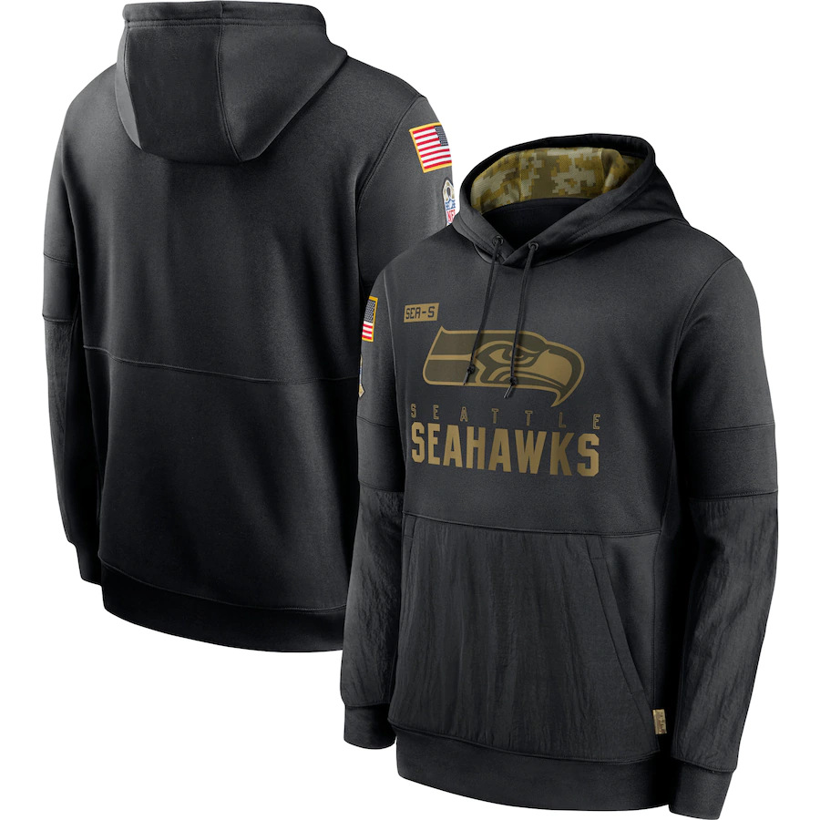 SEATTLE SEAHAWKS HEAVYWEIGHT HOODIE VETERAN02