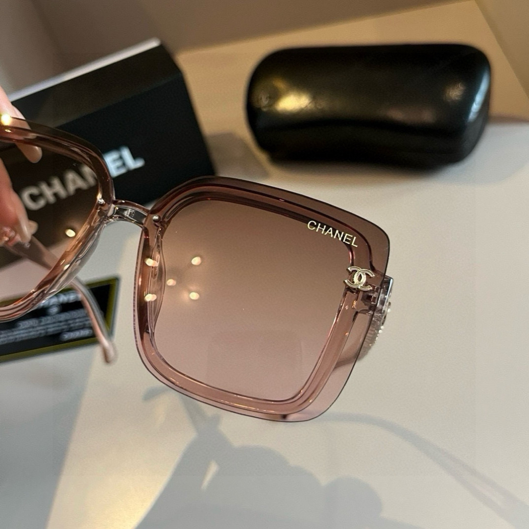 Chanel rimless sunglasses