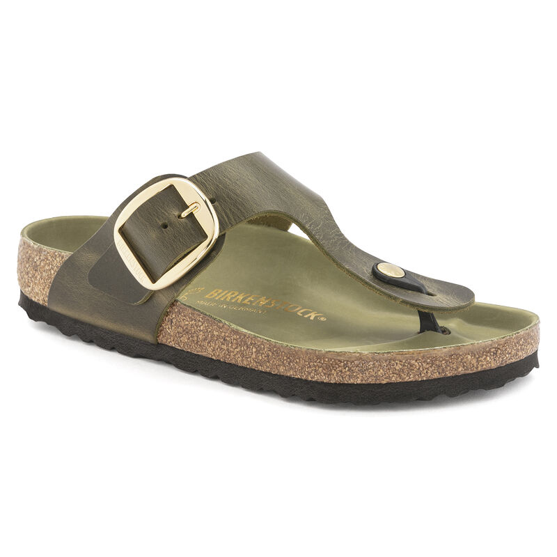 Gizeh Big Buckle Oiled Nubuck Leather B-79403