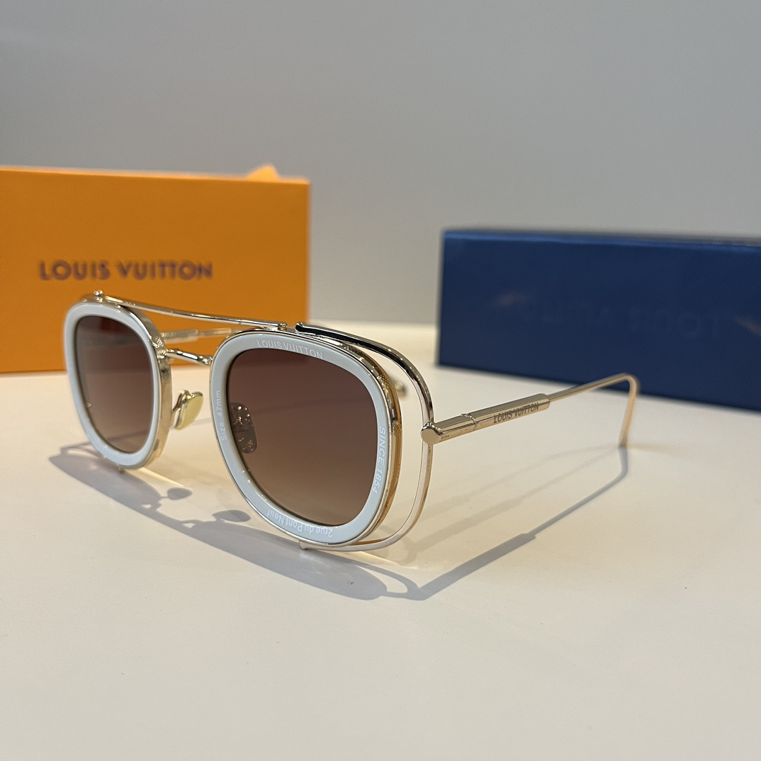 Louis Vuitton round-frame sunglasses