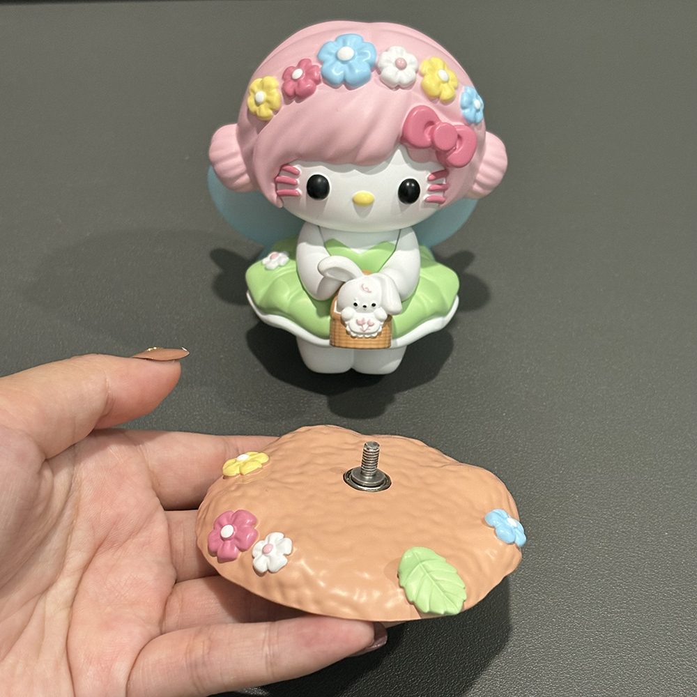 Doll Hello kitty elf 3D three-dimensional will rotate decorative ornaments