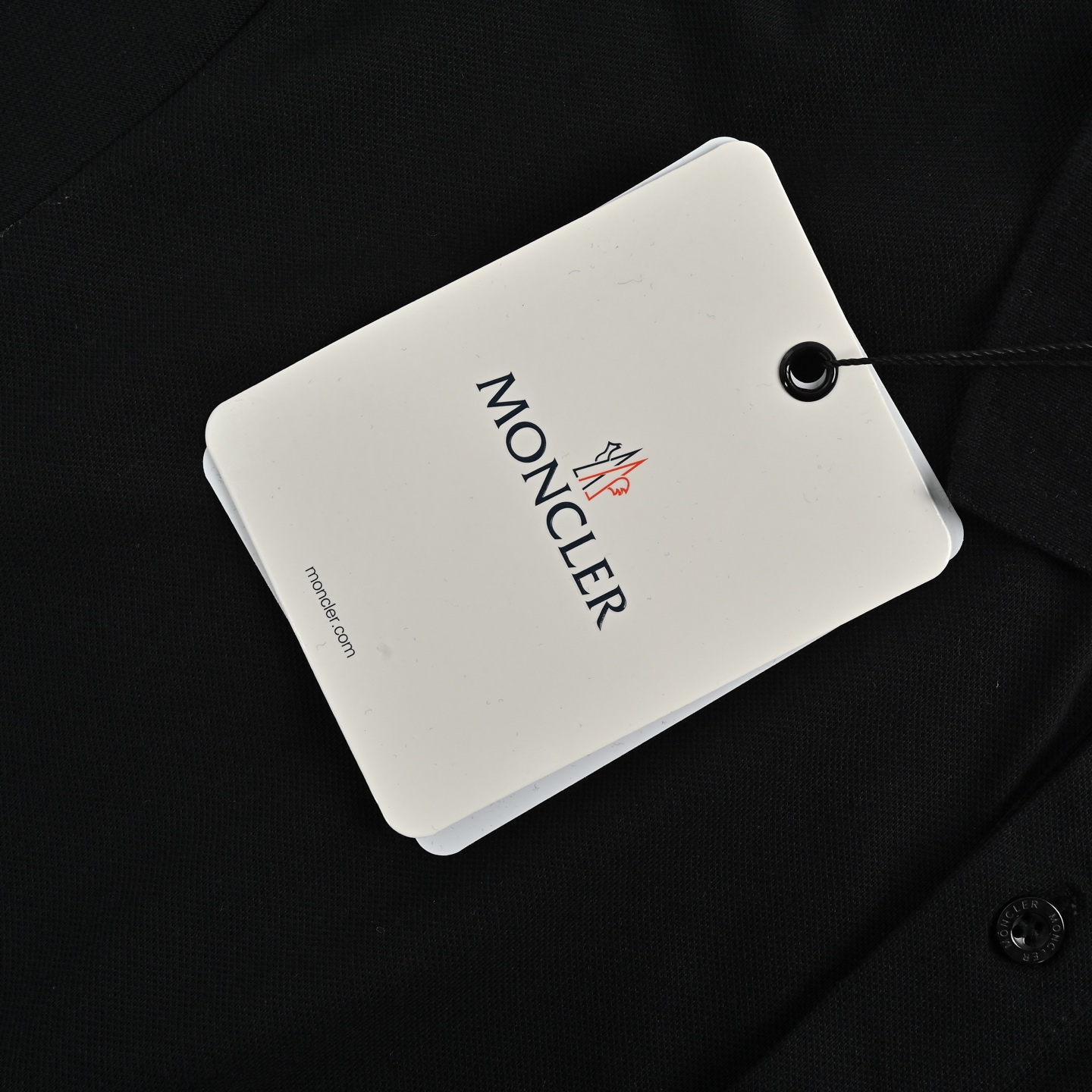 Moncler 25ss shoulder strap polo short sleeve