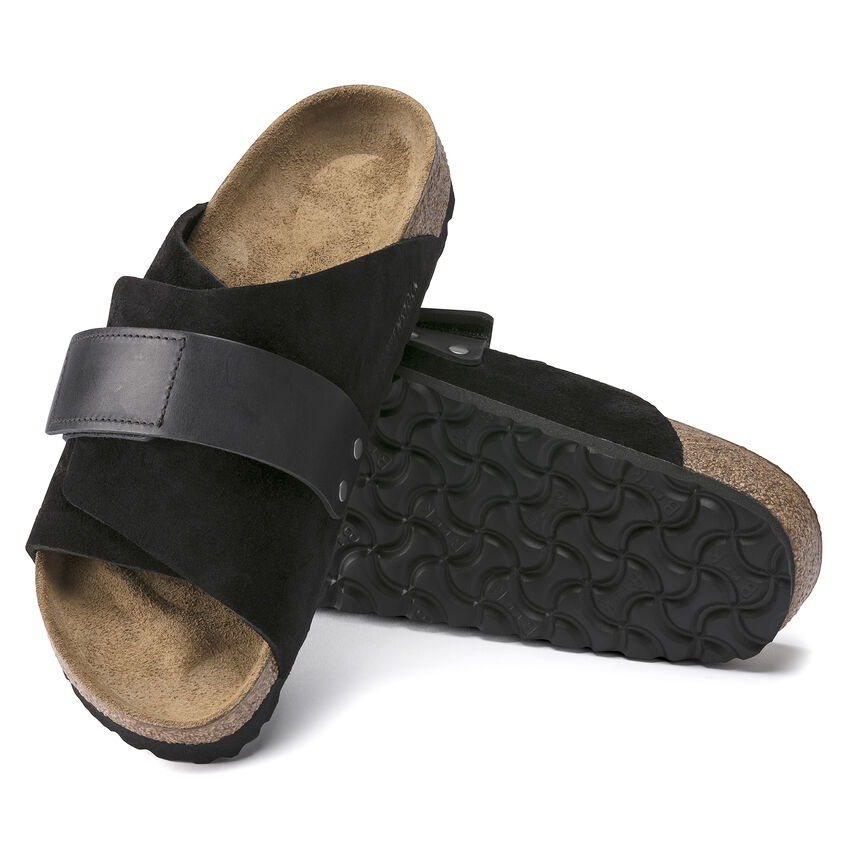 Kyoto Oiled Leather-Suede Leather N-B-14000