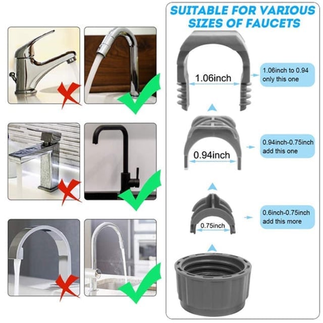 🎅Early Christmas Sale-49% OFF - Stainless Steel Faucet Rack