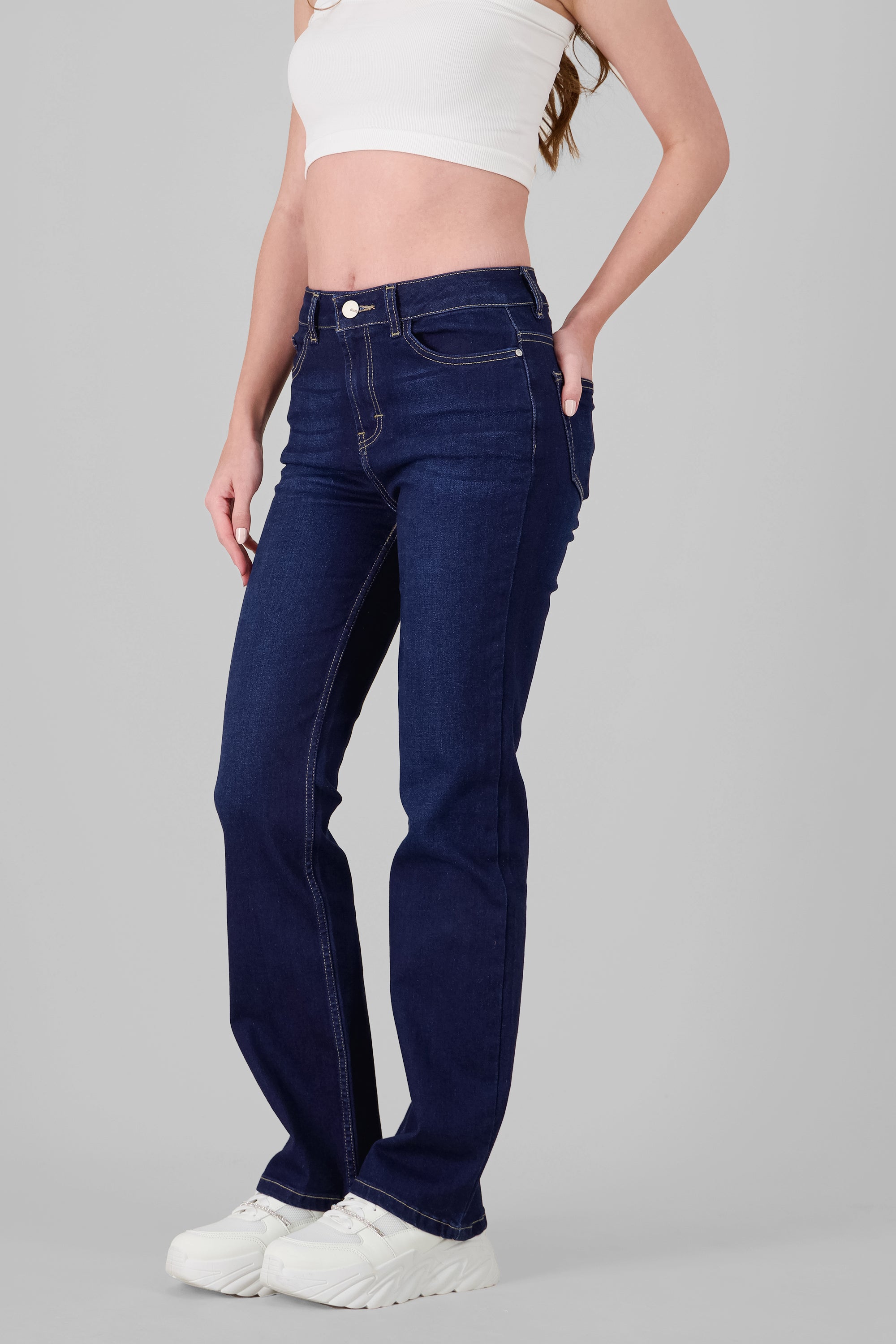 Bootcut Jeans With Slits