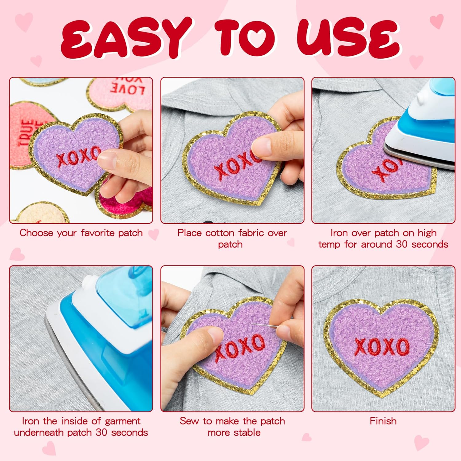 🔥Buy 3 Sets Free Shipping🔥Embroidered Iron on Patches Applique DIY Accessory for Backpack Clothes Dress Pants Hats Jeans
