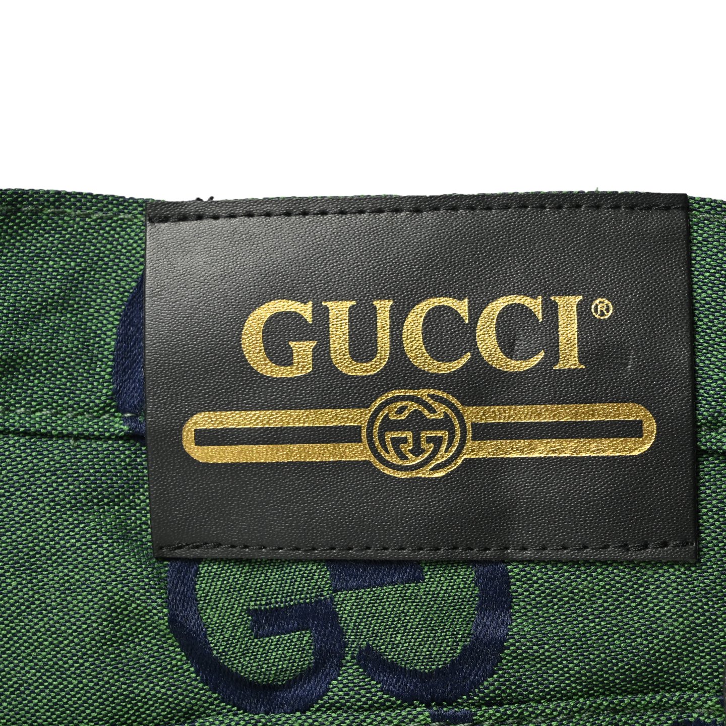 Gucci Double G jacquard logo shorts