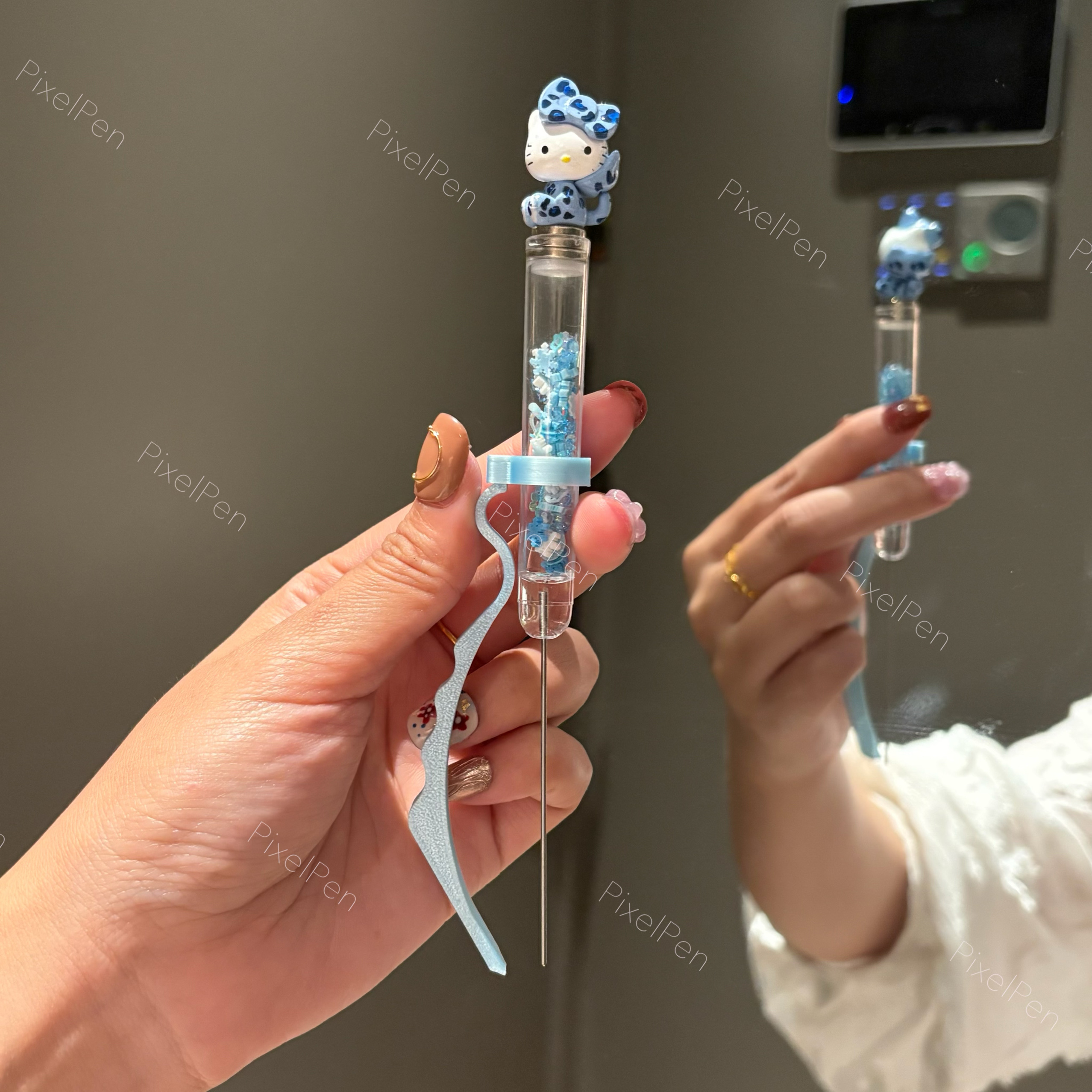 PixelPen Magnetic Grip Piecing Bean Pen Tool 2.6mm for small beans | kitty series