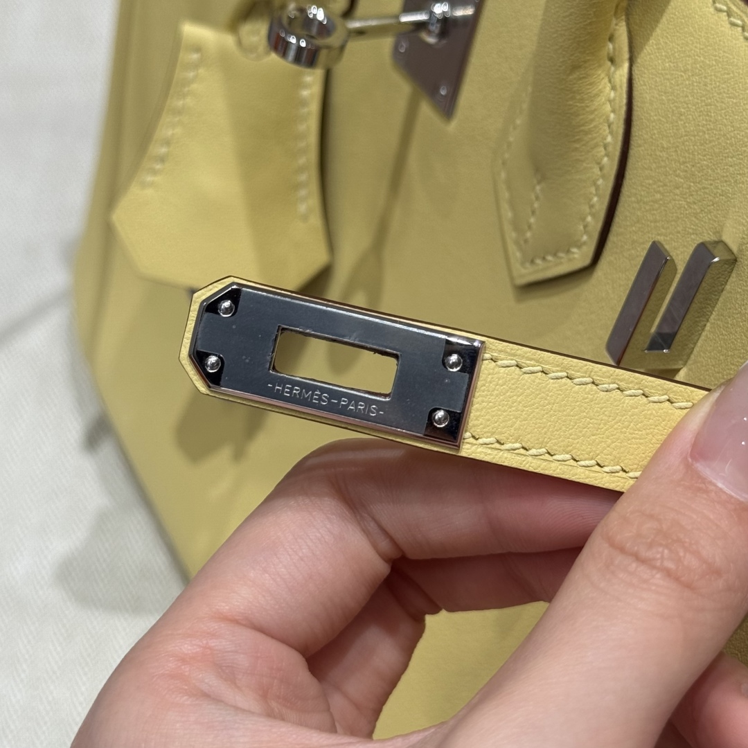 Hermes Birkin 1ZJaune Poussin Handbag (Handmade to Order)