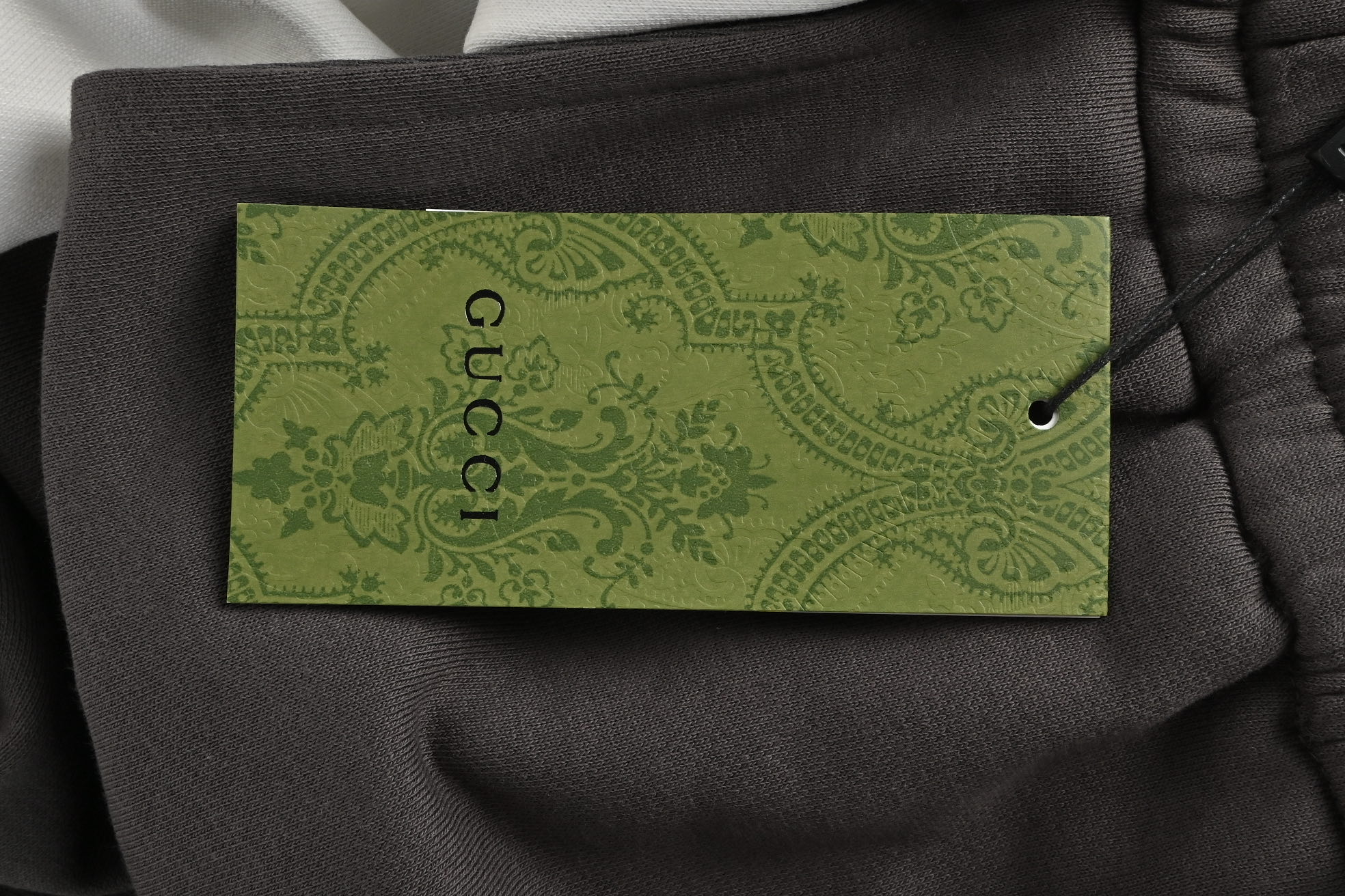 Gucci patchwork inlaid double G embroidered shorts