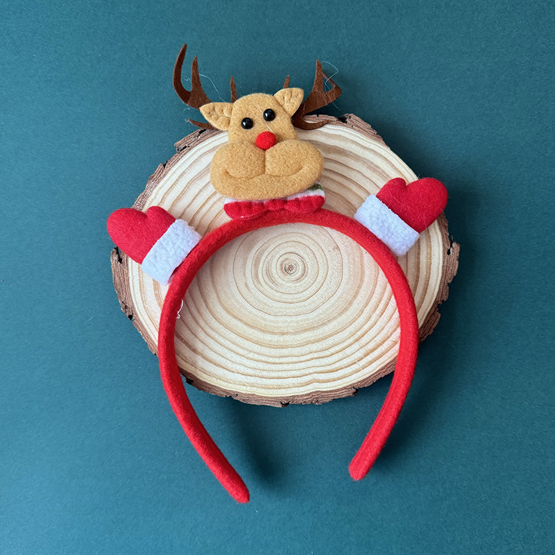 Christmas headband Christmas Headband Cartoon light up headband Christmas hairpin Christmas gift
